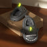 Sharkicks Basic - Invierno, Pantuflas de Tiburón Dragón Koi, Tacón Abierto